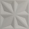 Ekena Millwork 19 5/8in. W x 19 5/8in. H Bailey EnduraWall Decorative 3D Wall Panel Covers 2.67 Sq. Ft. WP20X20BIGCG - alternate 4